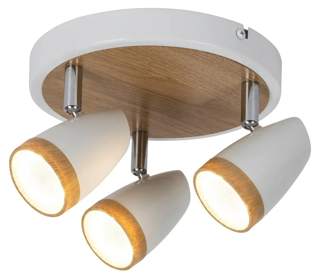 Spot 3x4W KAREN 5566 Rabalux - Rampe de spots LED orientables chrome