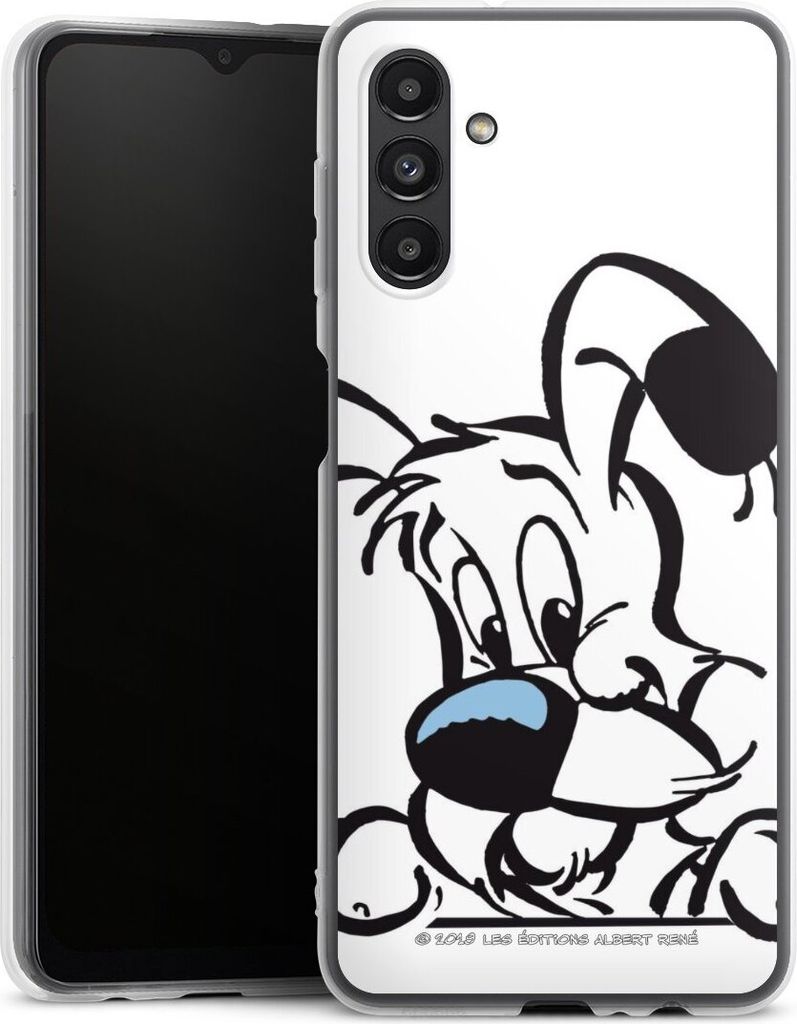 DeinDesign Handyhülle für Samsung Galaxy A04s Silikon Hülle Case Smartphone Schutzhülle Comic Idefix Offizielles Lizenzprodukt