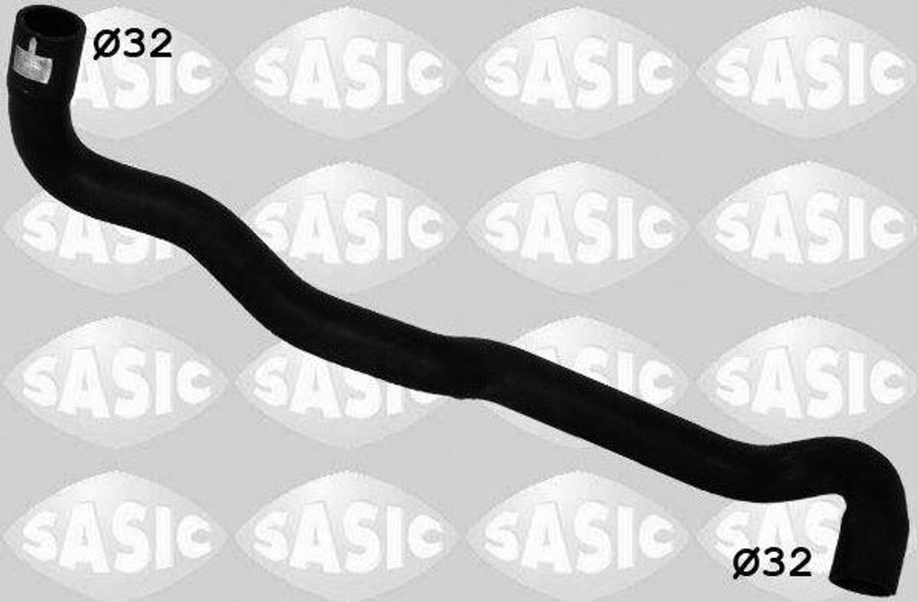 SASIC Kühlerschlauch Wasserschlauch für RENAULT Clio III Schrägheck (BR0/1, CR0/1) 3404050