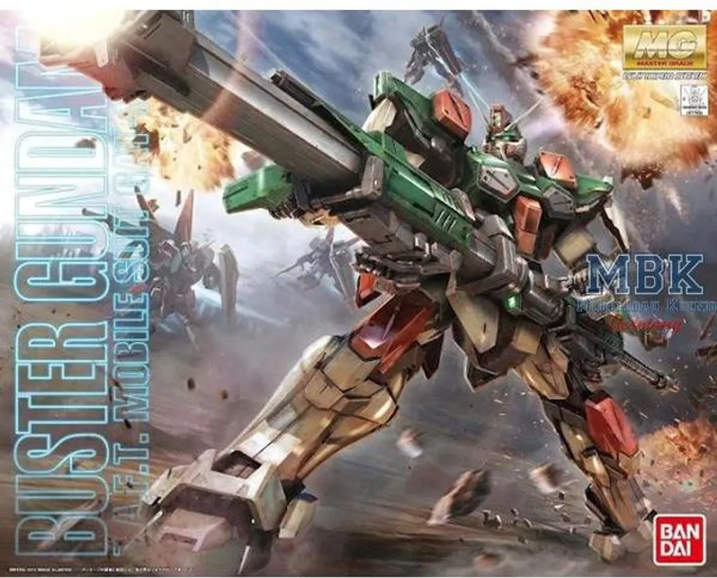 Bandai MG 1/100 Buster Gundam GAT-X103 Maquette Master Grade Gunpla