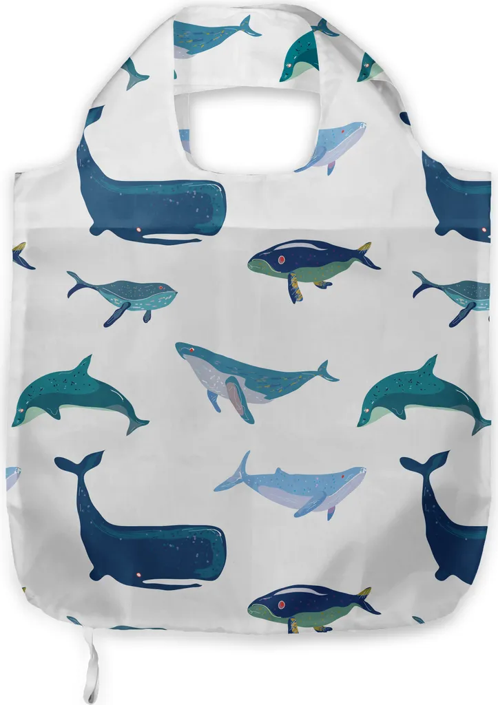 Tote Bag ABAKUHAUS Stampa Marina | Borsa Spesa Tessuto Resistente