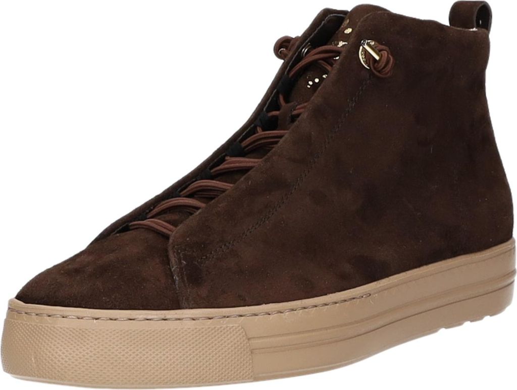 Paul Green 5283 12 Damen Sneaker High Dunkelbraun Moro, Braun, Gr. 6
