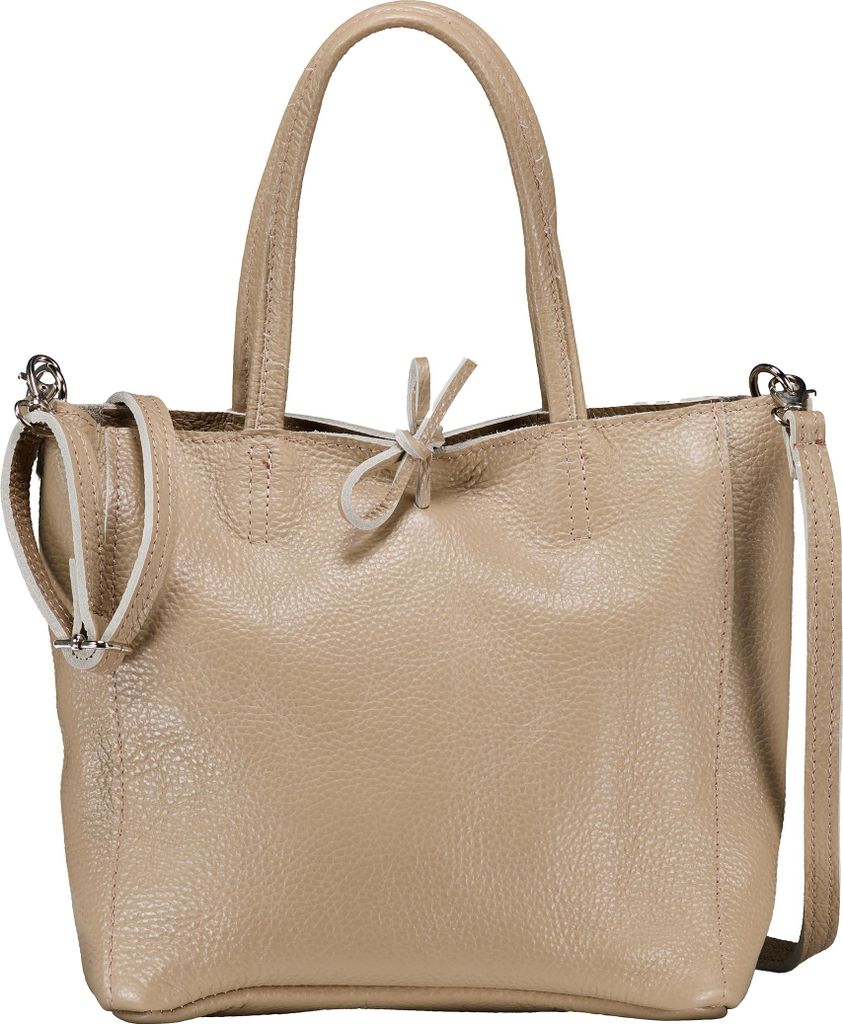 Hausfelder Manufaktur Handtasche Dollaro Beige onesize