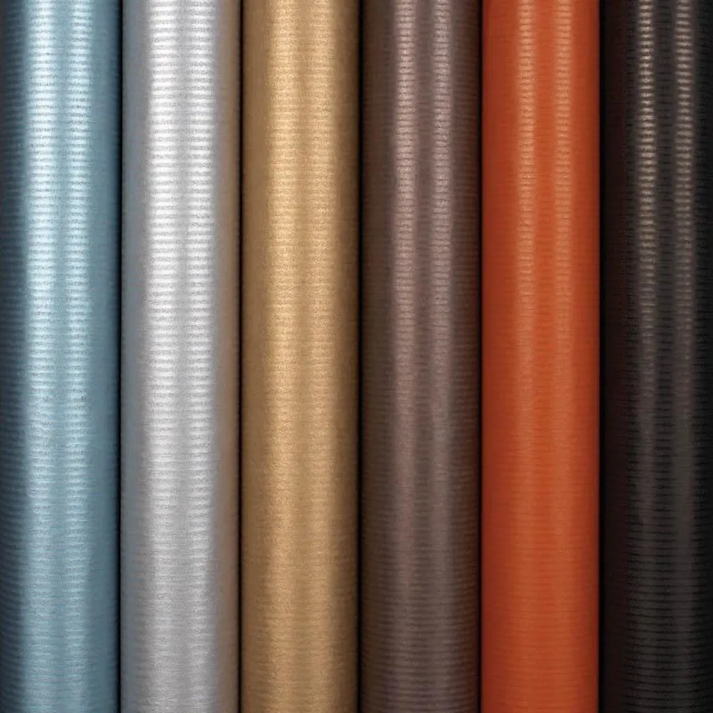 Scorta Carta da Regalo Benza Kraft: 10 Rotoli Colorati 2mt x 70cm