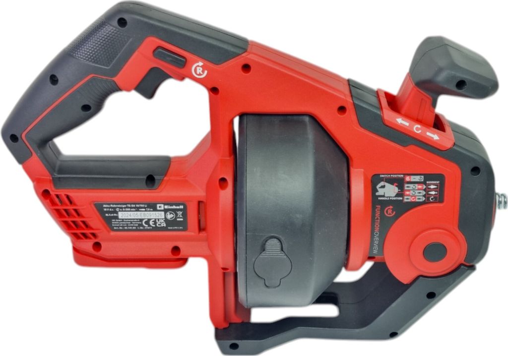 Einhell Power X-Change batériový čistič rúr TE-DA 18/760 Li Obrázok produktu 28