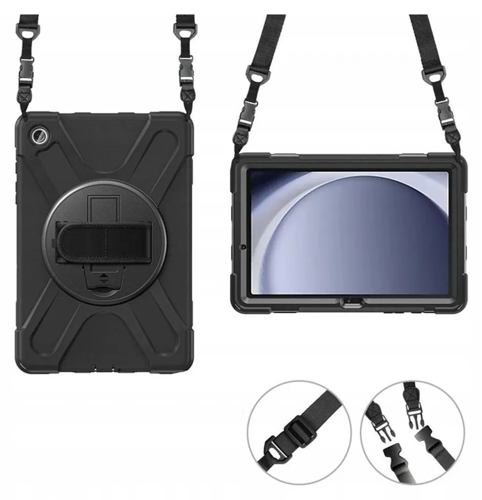 Case Armor Samsung Tab A9 Plus 11 - Protezione Ibrida con Kickstand - 6