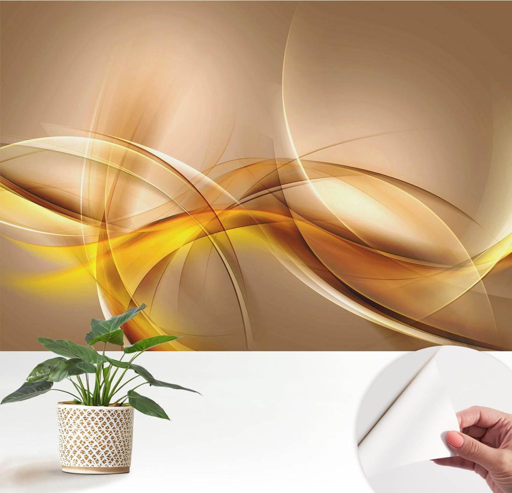 Fototapete selbstklebend - 152x104 cm - Tapete - Wandtapete - Wandbilder - Klebefolie - Dekofolie - Tapete Folie - Wand - Dekoration - Wohnzimmer -...