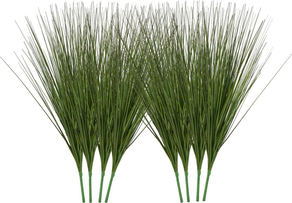 VEVOR Künstliche Graspflanze, 68,6 cm, künstliches Zwiebelgras, künstliche grüne Sträucher, Premium-PVC für drinnen und draußen, Haus, Garte...