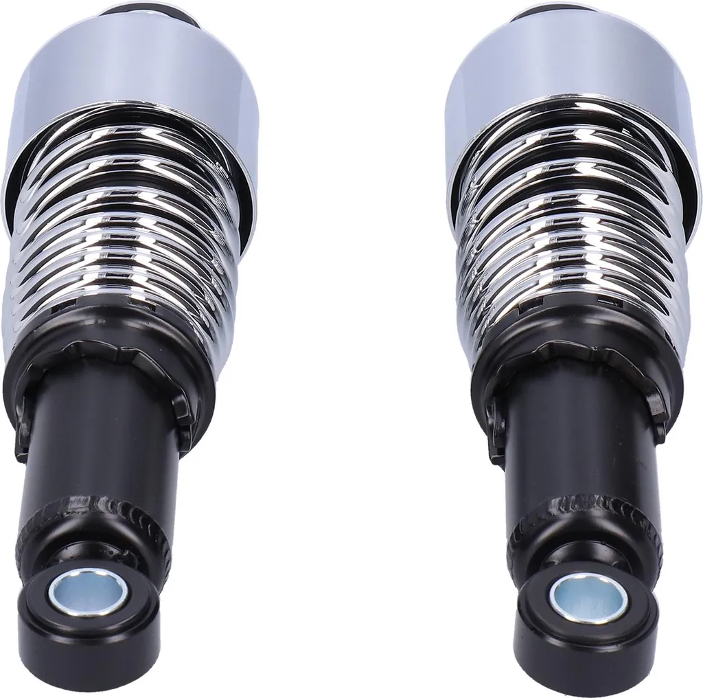 Paire d'Amortisseurs Arrière Moto 267mm pour XL883R XL1200R Chrome