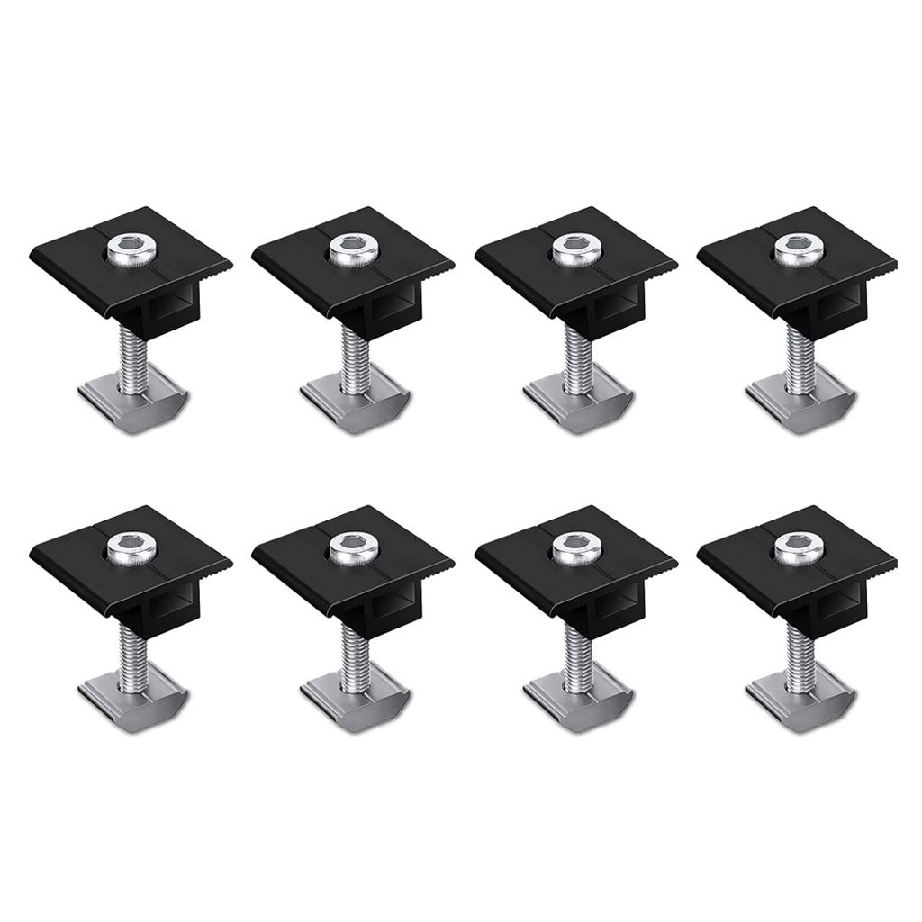 PFCTART - Lot de 8 supports pour panneaux solaires, pince Image du produit 