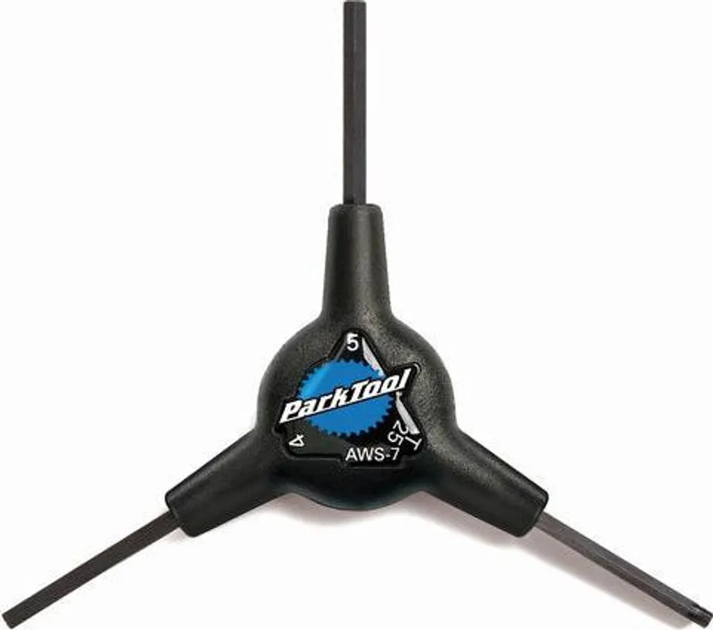 Clé Allen Park Tool AWS-7 3-way Hex Torx Compatible Noir One Size