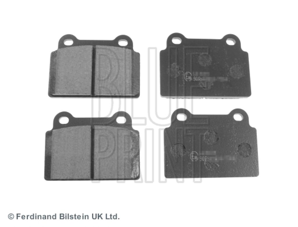 BLUE PRINT Bremsbeläge Satz Hinten für MITSUBISHI Lancer VIII Limousine (CYA, CZA) ADC44276