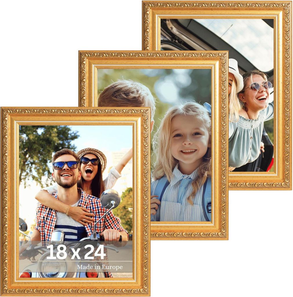 Bilderrahmen "Chagall" - Farbe: Gold - Größe: 18 x 24 cm / 3x