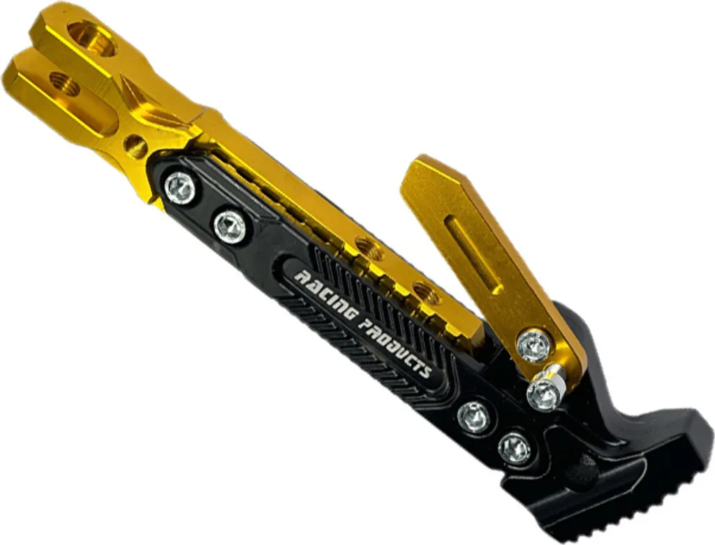 Cavalletto Laterale Moto Oro Regolabile INF - Look Custom CNC