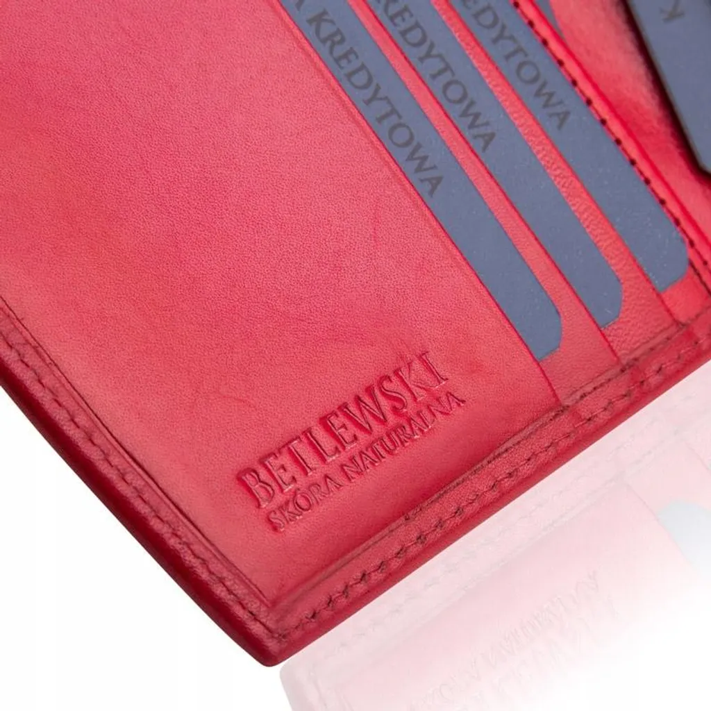 Portafogli Betlewski BPDNVTC319RED58590 - 11