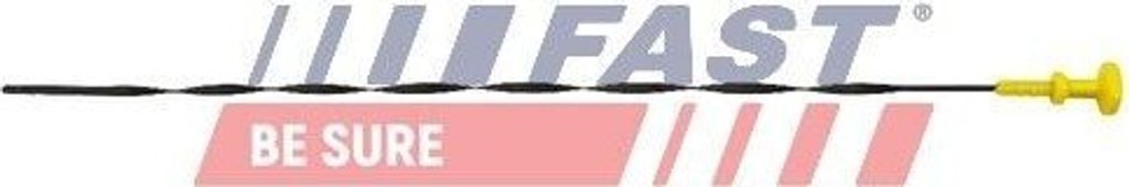 FAST FT80307 Ölmessstab Ölpeilstab Ölstab für FIAT Scudo Kastenwagen (220) Scudo Kombi (220) ULYSSE (220) passend für PEUGEOT 205 II (20A/C) 406