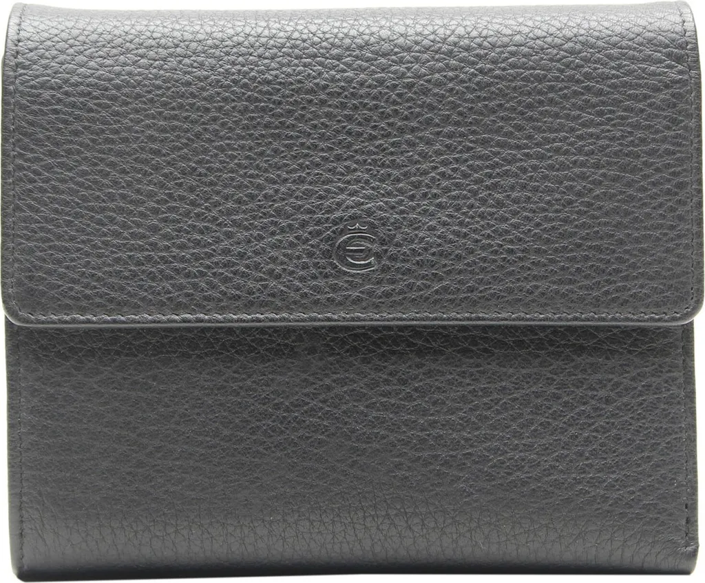 Portafoglio Uomo Esquire Deer Pelle Cervo Nero - L'Eccellenza Cardsafe