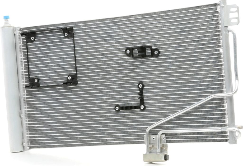 RIDEX 448C0234 Kondensator Klimaanlage passend für MERCEDES-BENZ C-Klasse Limousine (W203) +Trockner