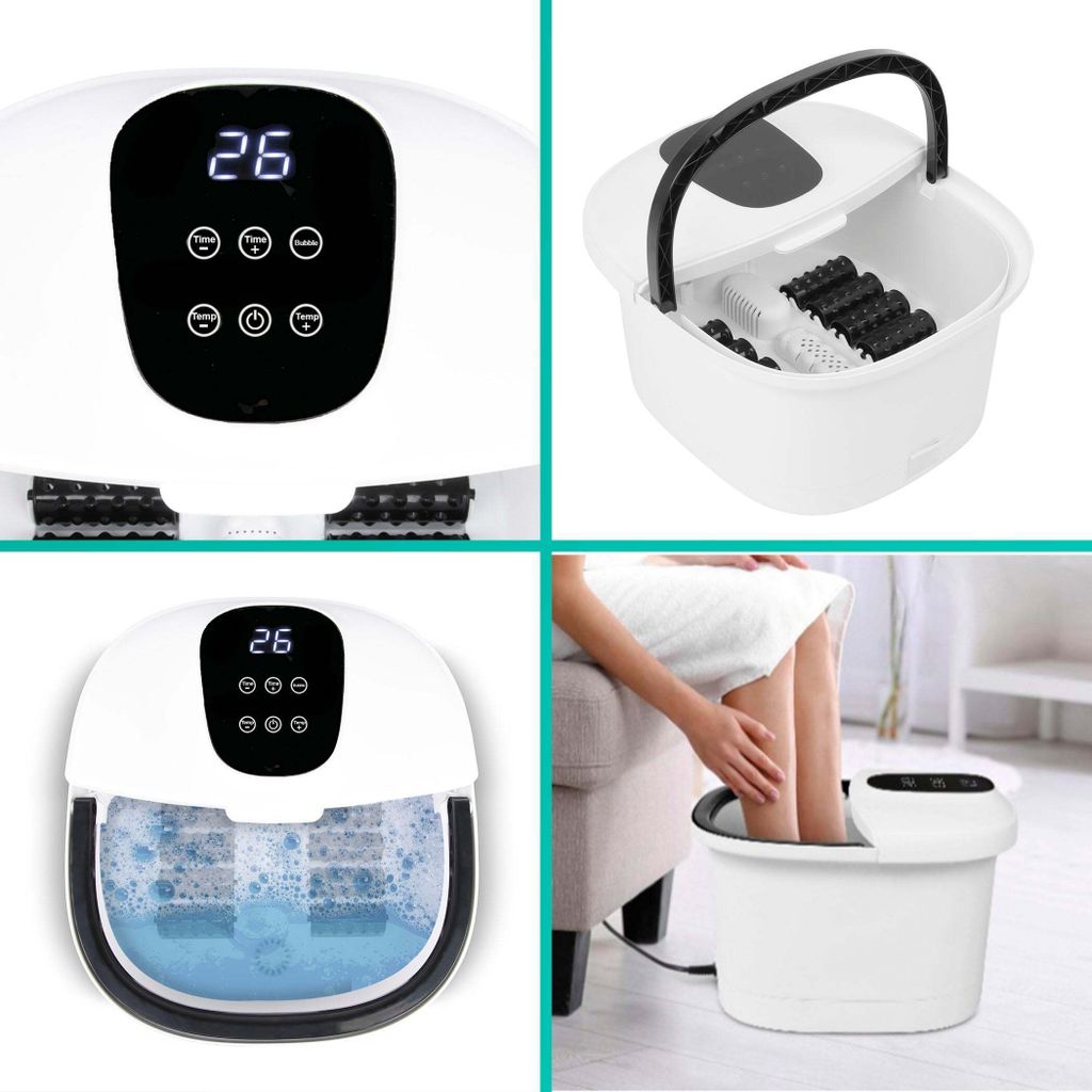 Niceey Fußsprudelbad XXL, Fußmassagegerät mit Produktbild 4
