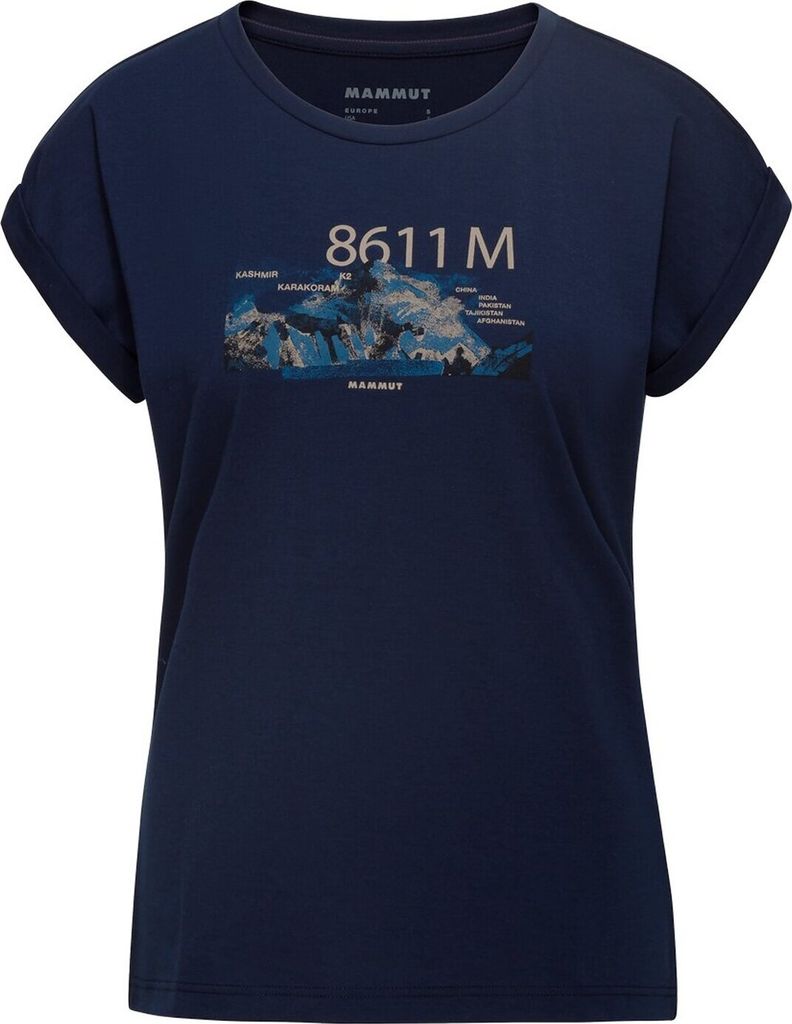 Mammut Mountain Women's T-Shirt 8611m marine XS