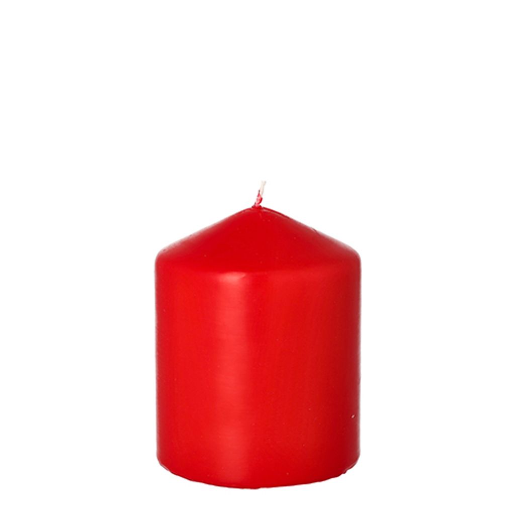 8 Gala Stumpenkerze Ø 80 mm, 100 mm tangorot 95944 Produktbild 