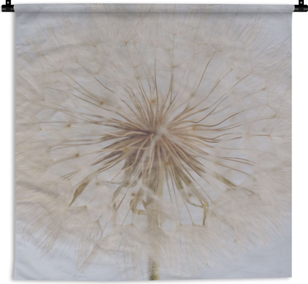 MuchoWow Wandteppich Wandbehang Blumen - Löwenzahn - Entwurf 150x150 cm Tapisserie Dekoration Wandtuch - Wohnaccessoires - Modernes