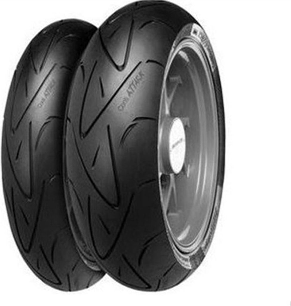 Continental ContiSportAttack 120/70 R17 M/C Tl 58(W) Front Image du produit 
