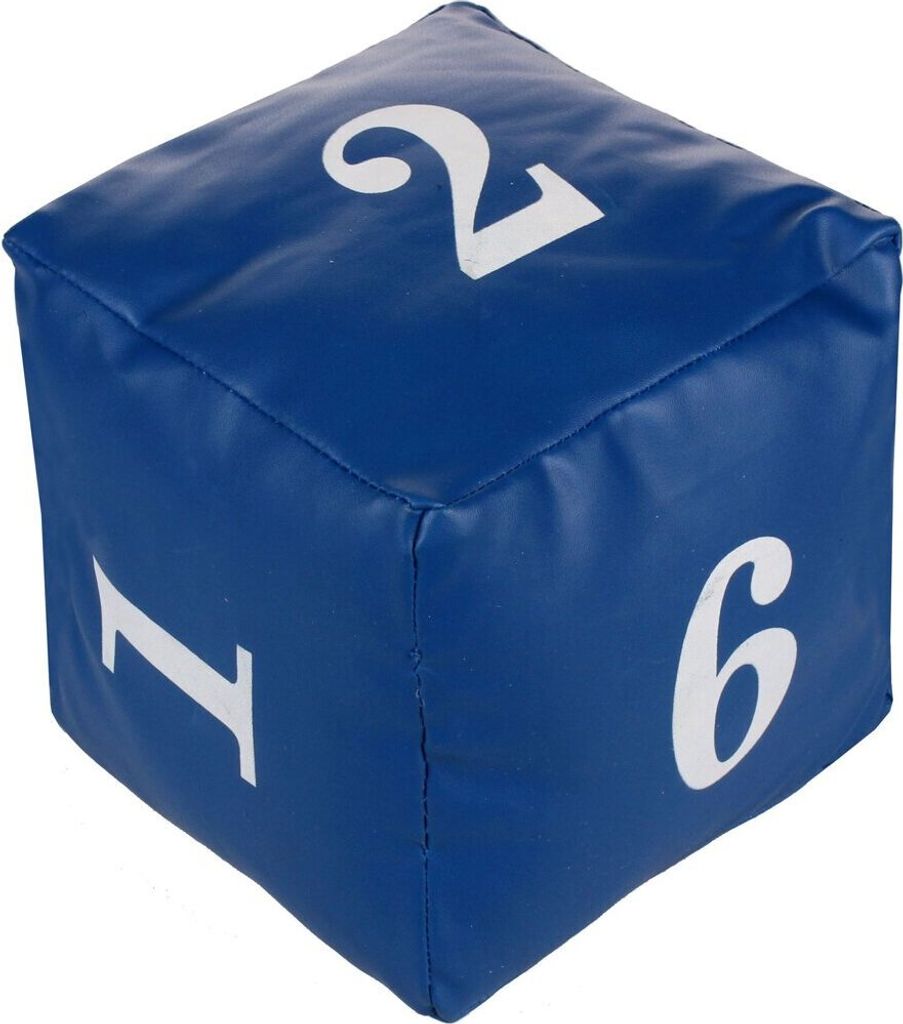 Multipack 2pcs Würfel Druck 6 Schaumstoffwürfel