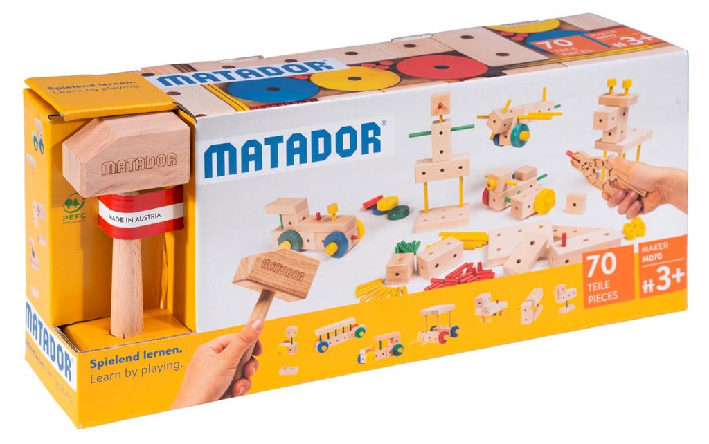 Kit de construction Matador Maker 70 pièces Image du produit 