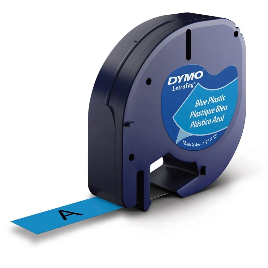 Nastro Dymo LetraTag S0721700 Nero/Blu | Organizza il tuo Workshop