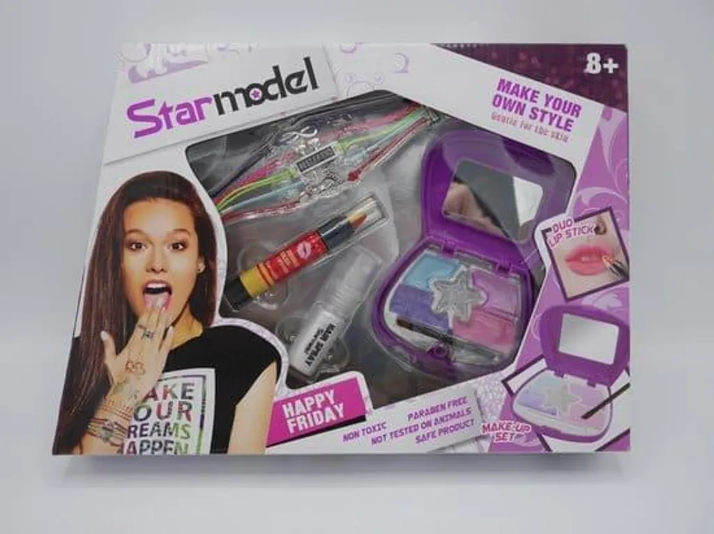 Kit maquillage pour créer son propre style de mannequin Happy Friday