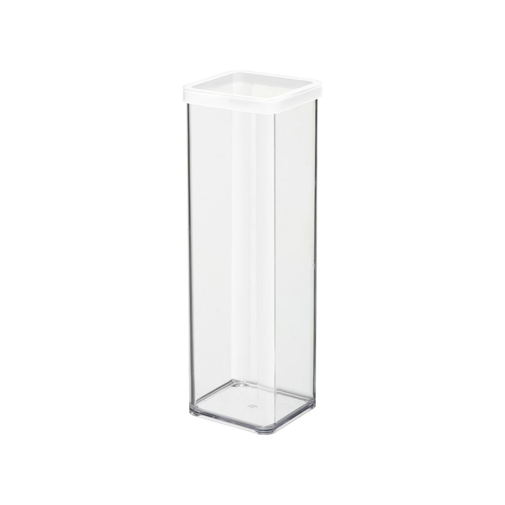 Rotho Loft Set 3 Contenitori In Plastica Trasparente Per Alimenti 3.2L - Ermetici, Impilabili, Senza BPA, Lavabili In Lavastoviglie E Congelatore