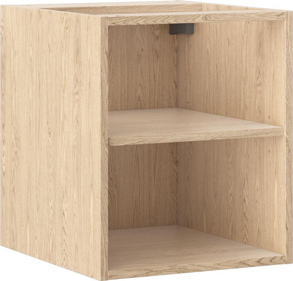 Mexen Box-A offener Schrank mit Regal 40 cm, Eiche - 91AX2-0400-470-0-81