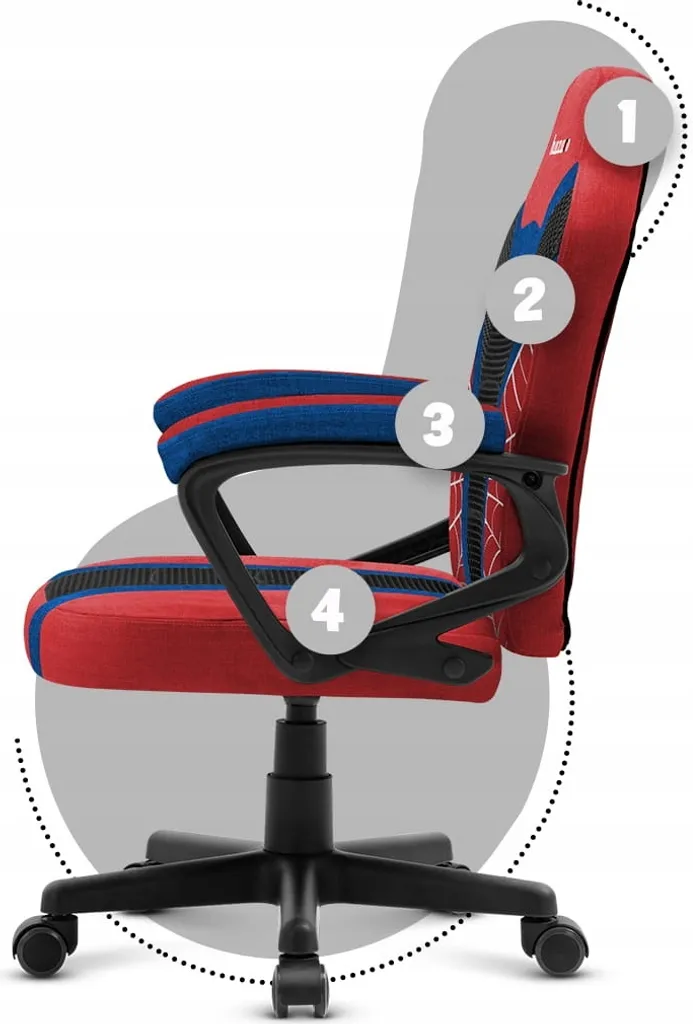 Sedia Ergonomica Bambini Huzaro Ranger 1.0 | Ufficio e Gaming Spider - 22
