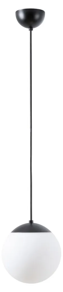 Suspension OSMONT ISIS S1 PM-M ISI72472 LED 8W 3000K Noir et Blanc IP40