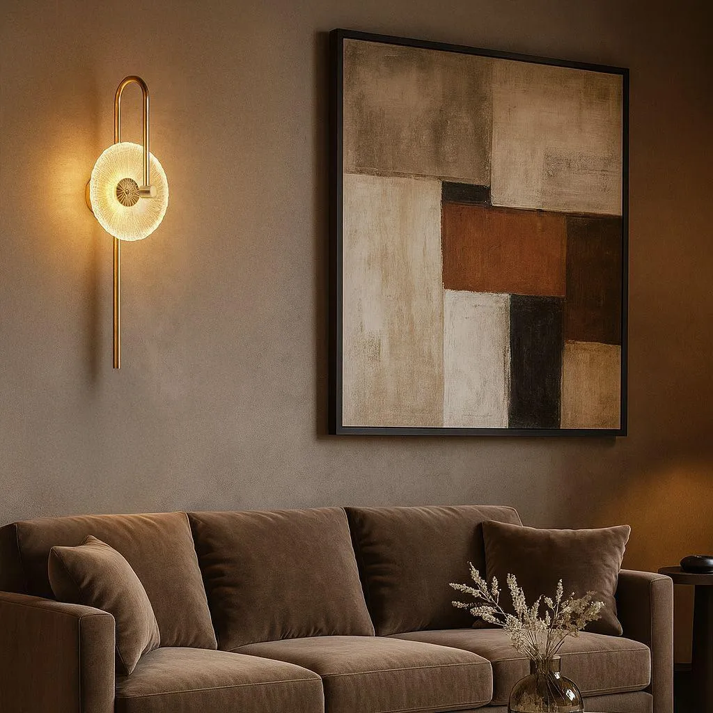 Lampe Murale Dorée Toolight LHJ072-W - Éclairage Intérieur Or Brossé