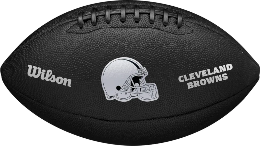 Ballon Wilson NFL Cleveland Browns : Grip et Précision Maximale Taille 9 Noir