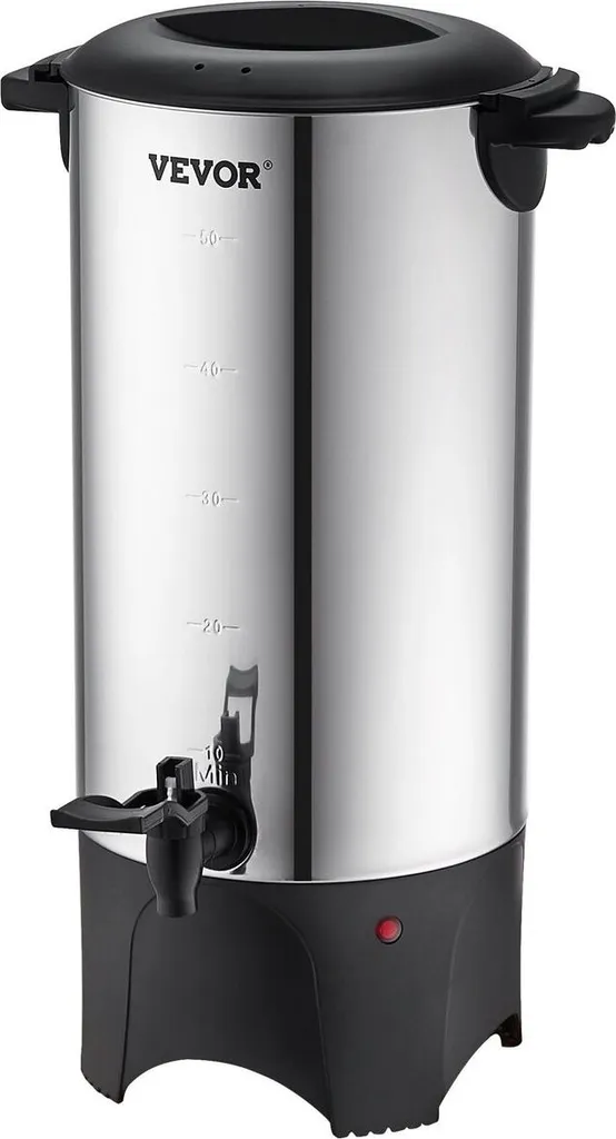 Fontaine à café pour buffet 50 tasses inox idéale pour séminaire