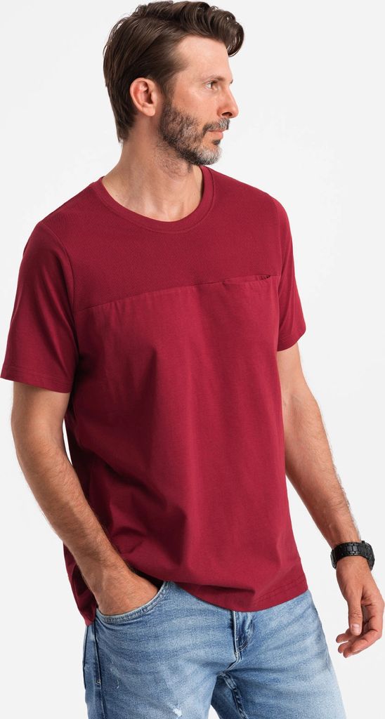 Ombre Clothing Kurzarmhemd für Männer Gamedaae rot L
