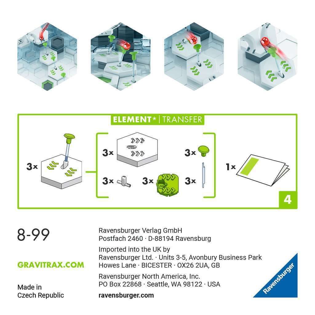 GraviTrax Elemento Espiral – Accesorio Para Pista De Canicas, Ideal Para Ampliar Tu Circuito Y Crear Trayectorias Locas