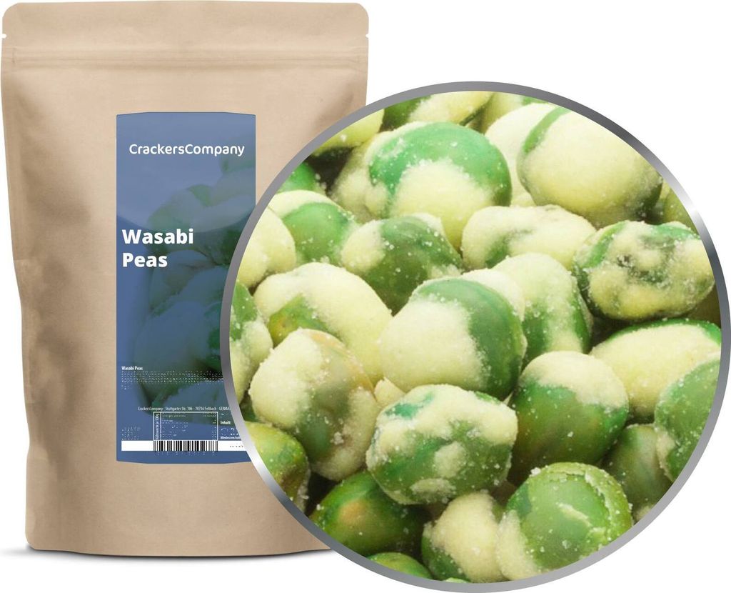 WASABI PEAS ZIP Beutel 400g