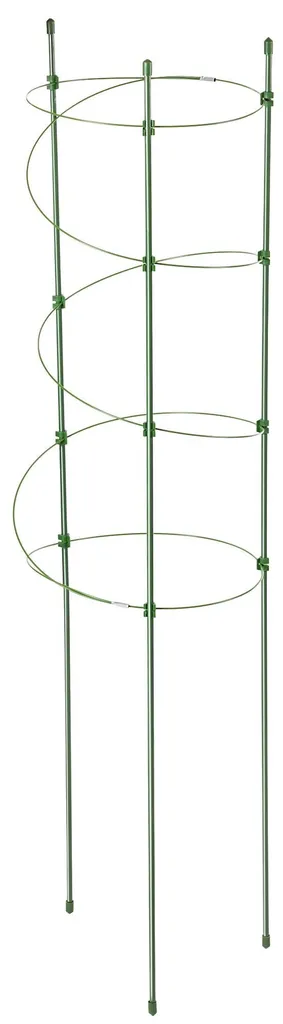 Tuteur Tomates 120cm Spirale pour Balcon et Potager - Support Vert x3