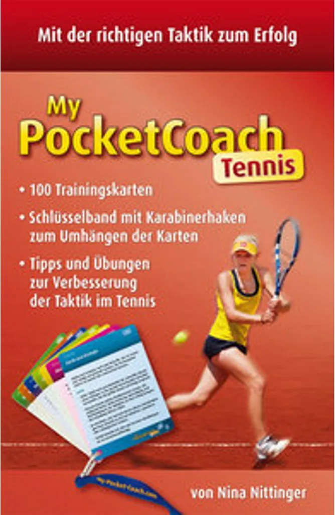 My Pocket Coach Tennis : Kit d'Exercices Étanche pour Joueur de Tennis