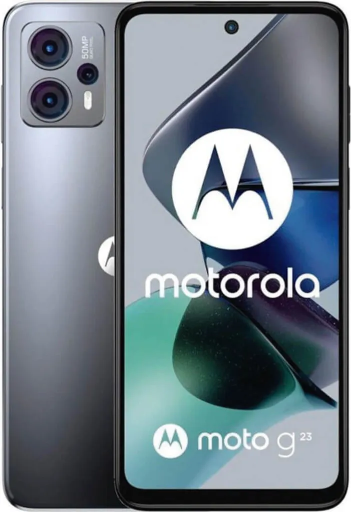 Motorola Moto G23 128 Go avec Triple Capteur Photo 50 MP Anthracite