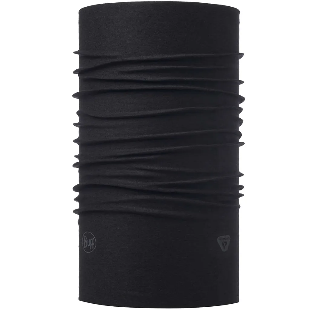Tour de cou thermique Buff ThermoNet 999 noir pour activités hivernales