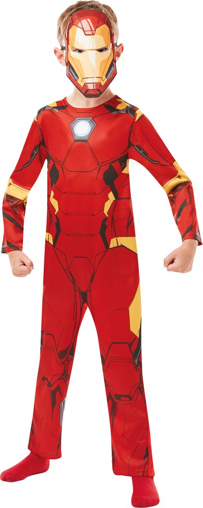 Kids Iron Man Costume From Marvel - Size S