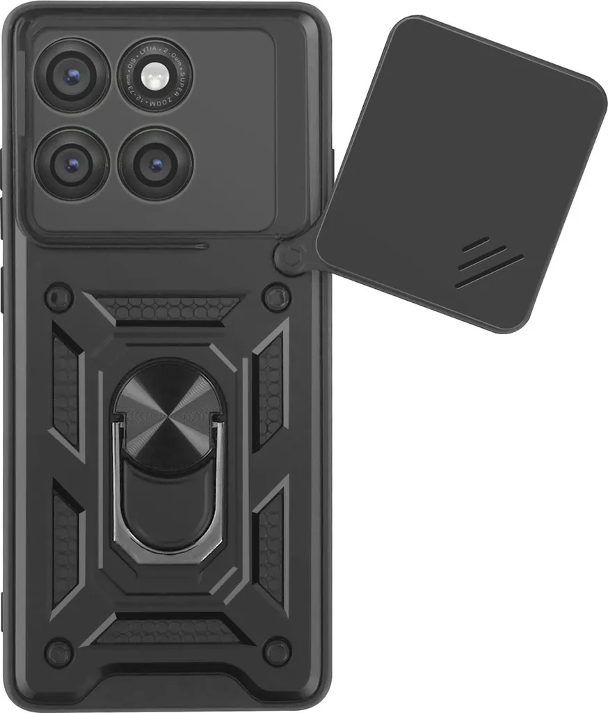 Custodia Nera Motorola Edge 60 Pro Avizar - Protezione Top e Stile