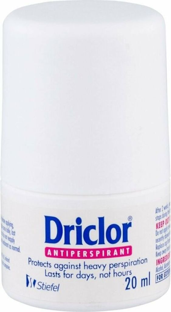 Driclor Antitranspirant Antitranspirant Roll-on 20ml Unisex