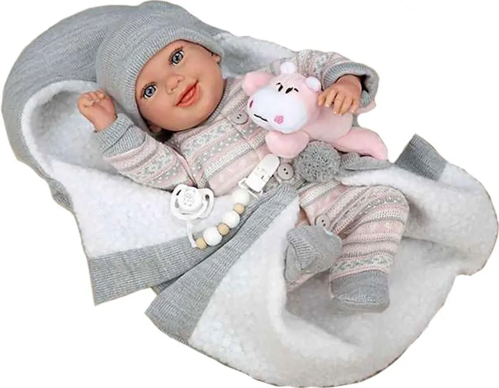 Poupée Reborn Nadia 40 cm - Enfin un Bébé Réaliste Durable et Sans Odeur