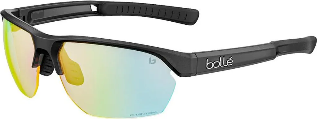 Bollé Victus Black Frost : lunettes de sport Phantom Clear Green Medium